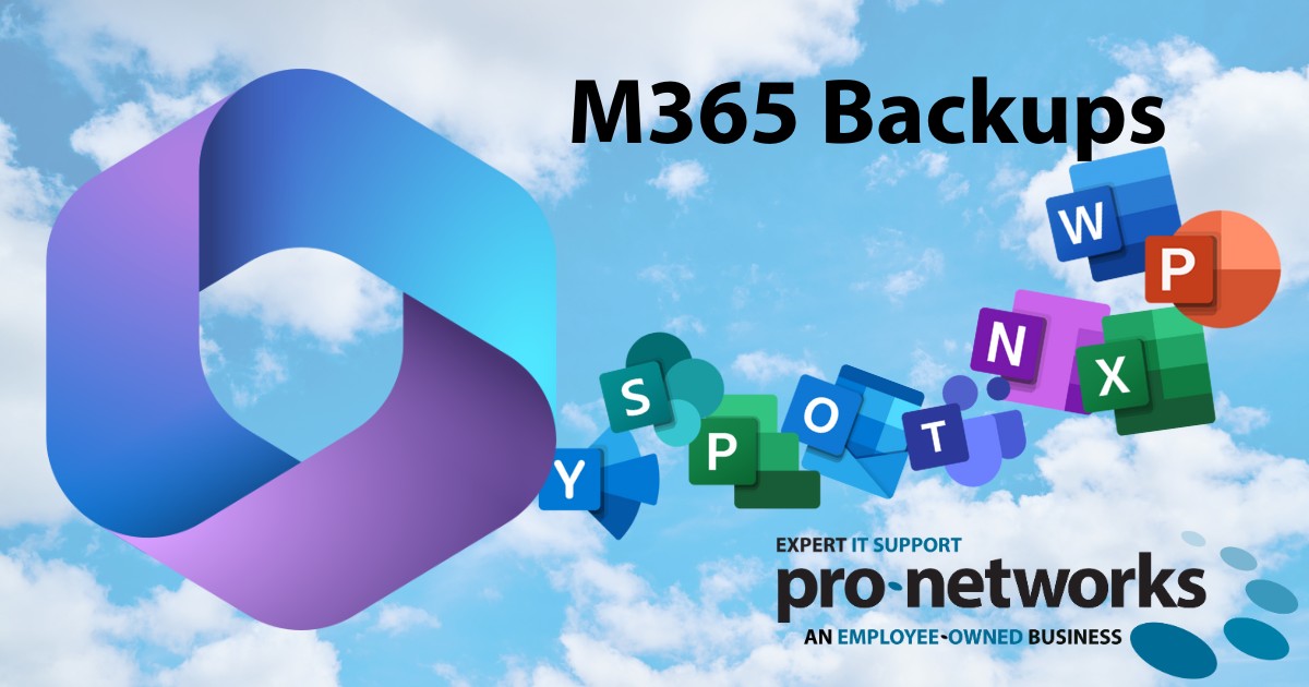 Microsoft 365 Backups by Pro-Networks