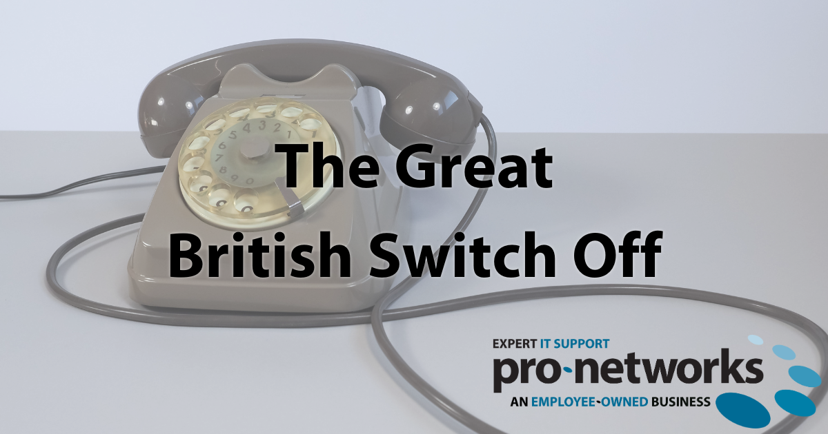 The Great British Analogue Switch Off