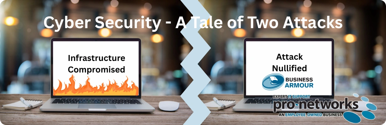 Cyber Security - A Tale of Two Attacks