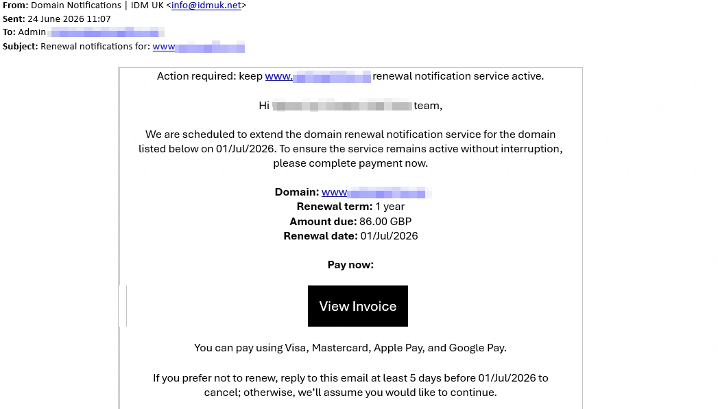 Fake Domain Notifications 01