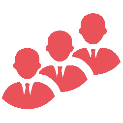 multiple people icon